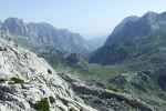 Widok w stronę doliny Ropojany w kierunku Czarnogóry